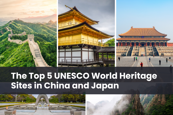 UNESCO world heritage site in china and japan